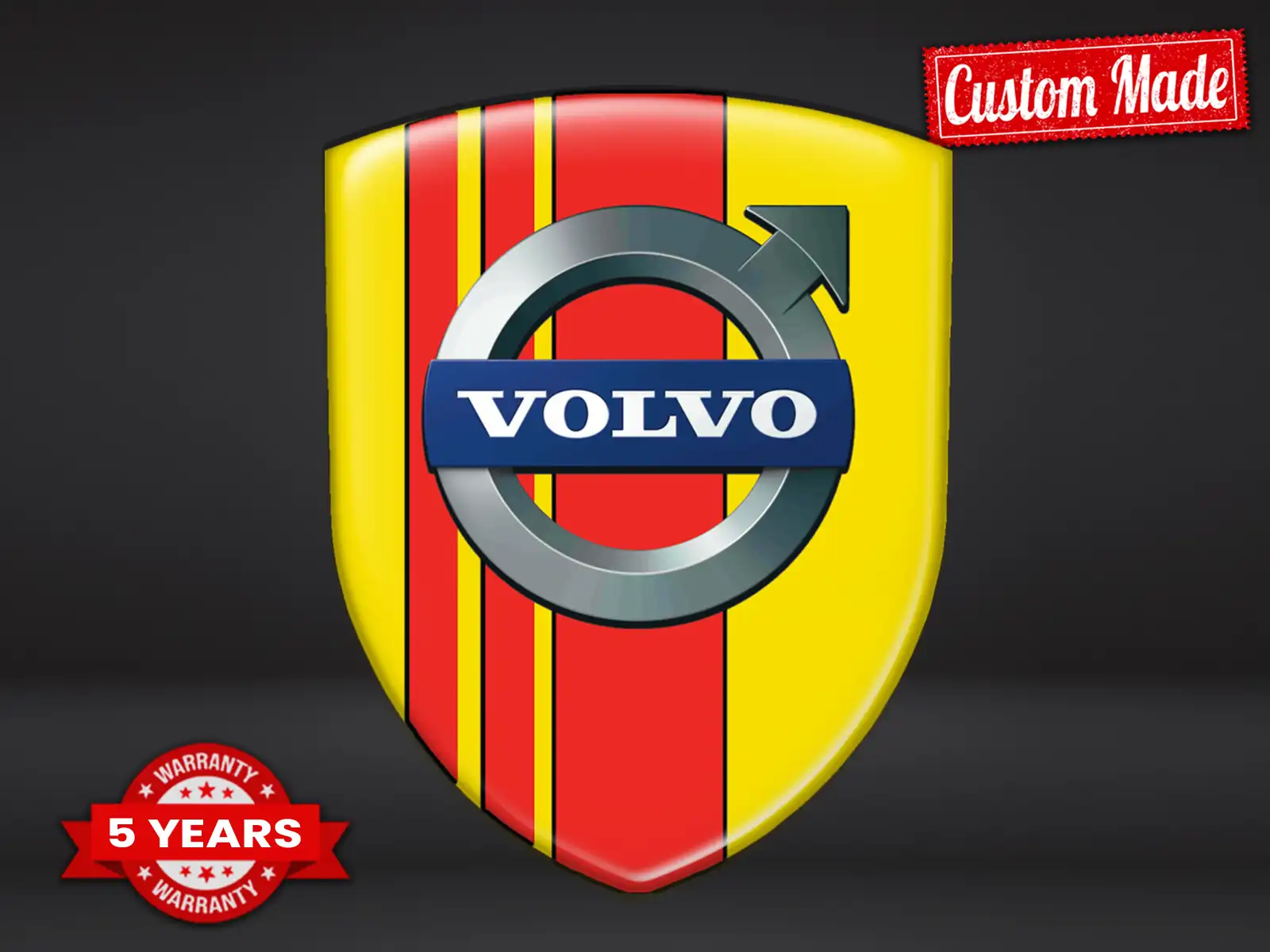 Volvo Adesivi Aziendali su Misura Pro Max Resistenti